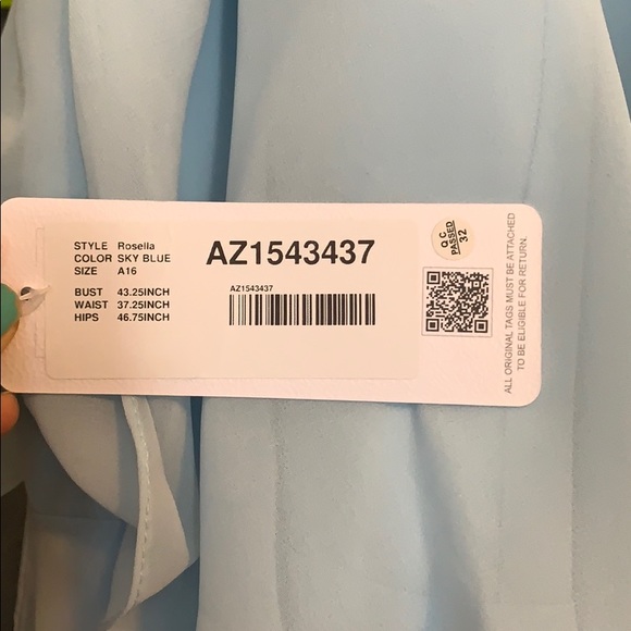 BRAND NEW Rosella Azazie Bridesmaids Dress - Picture 3 of 4